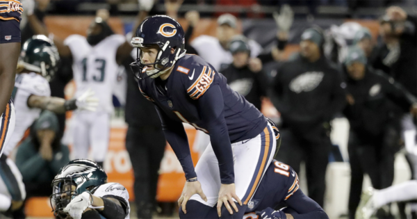 Bears kicker Cody Parkey stands strong in his faith, despite the onslaught of negativity he receives when experiencing setbacks on the football field.