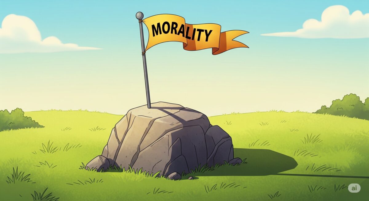 Morality on a solid rock